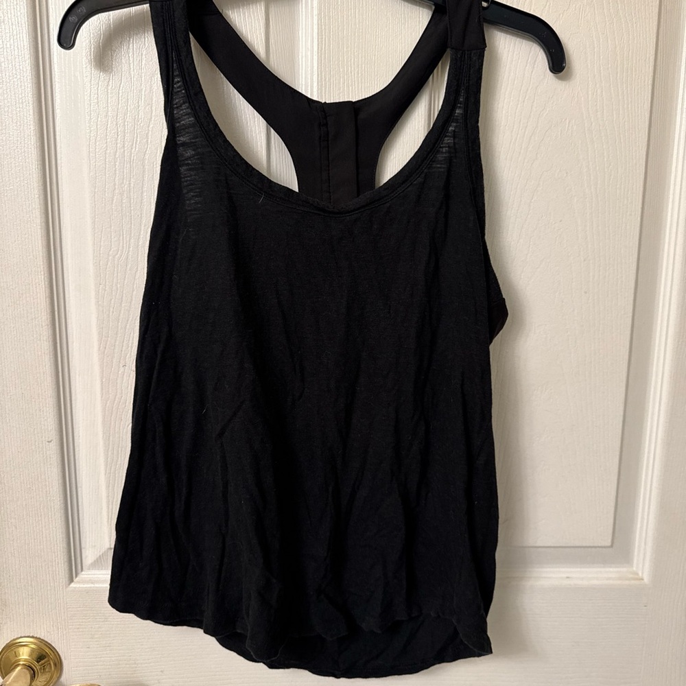 Banana Republic Black Tank Top Racerback Style